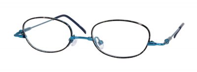 Erin's World frame style number EW-03 in blue demi