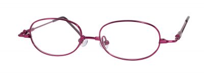 Erin's World frame style number EW-09 in wine (red)